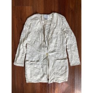 Vintage Christian Dior white jacket